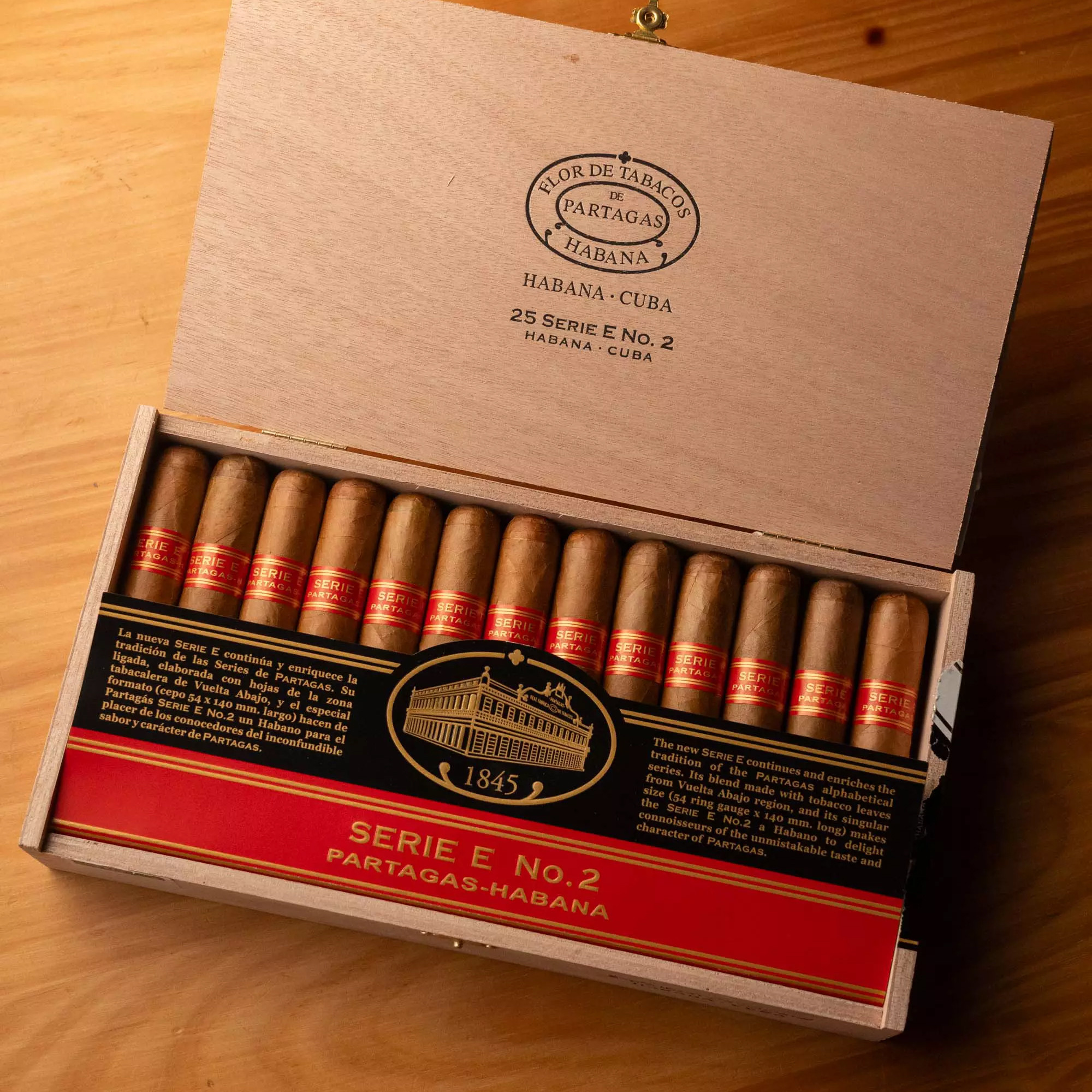 Charuto Partagas Serie E2 charutos rio branco acre